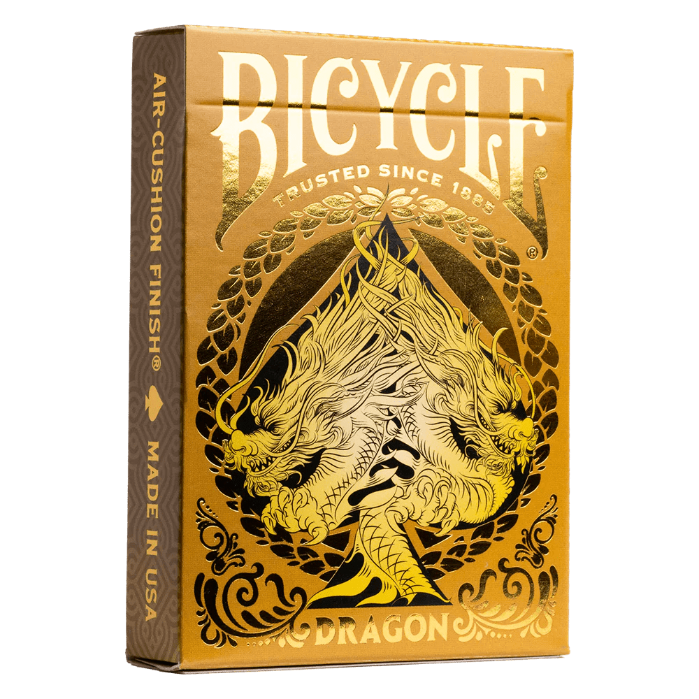 United States Playing Card Company Playing Cards Playing Cards - Bicycle Gold Dragon