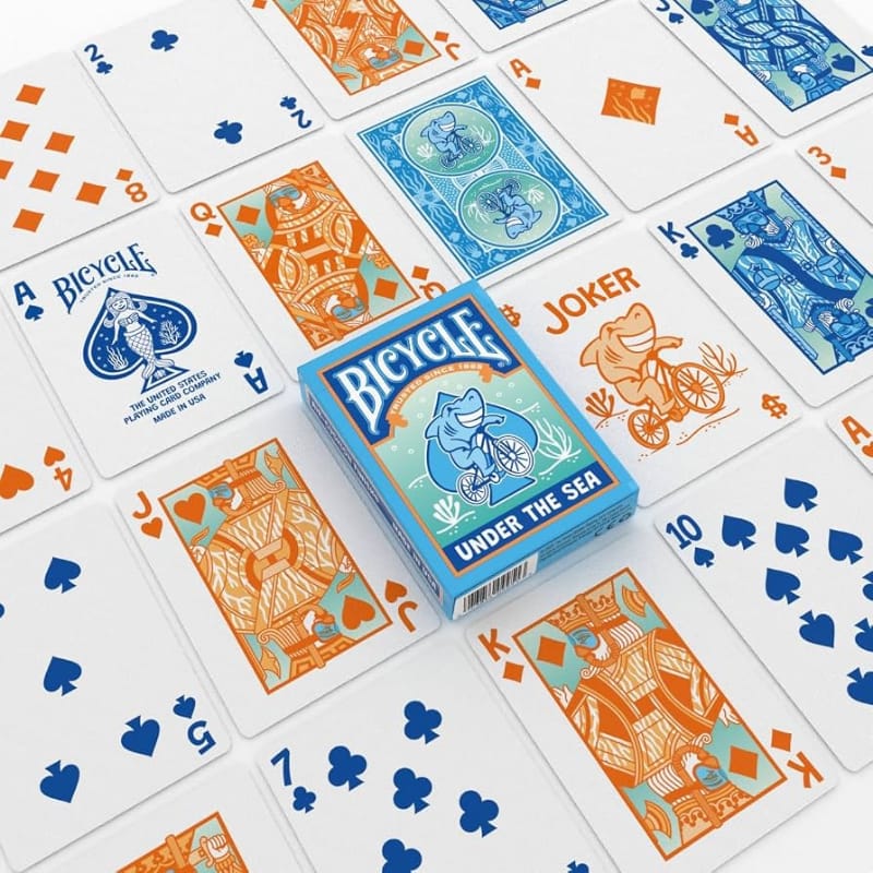 United States Playing Card Company Playing Cards Playing Cards - Bicycle Under the Sea