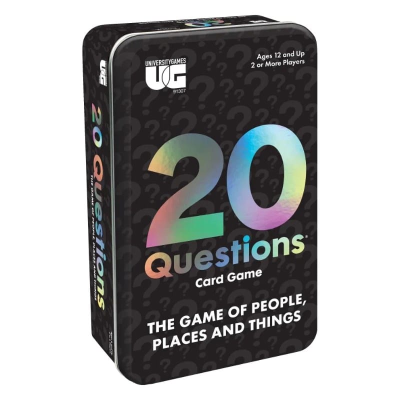 University Games Board & Card Games 20 Questions Tin