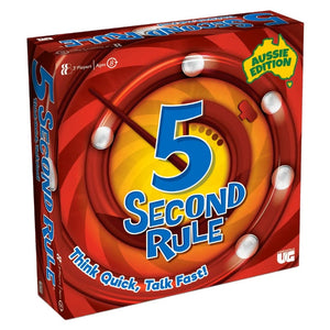 University Games Board & Card Games 5 Second Rule (Aussie Version)