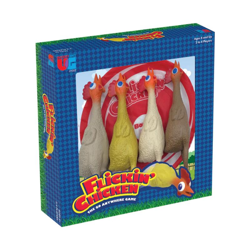University Games Board & Card Games Flickin Chicken Boxed