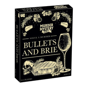 University Games Board & Card Games Murder Mystery Party - Bullets and Brie