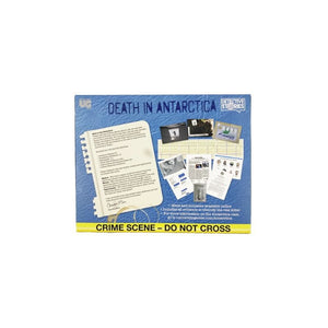 University Games Board & Card Games Murder Mystery Party Case File - Death in Antarctica