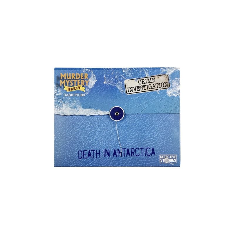University Games Board & Card Games Murder Mystery Party Case File - Death in Antarctica
