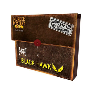 University Games Board & Card Games Murder Mystery Party Case File - Mission Black Hawk