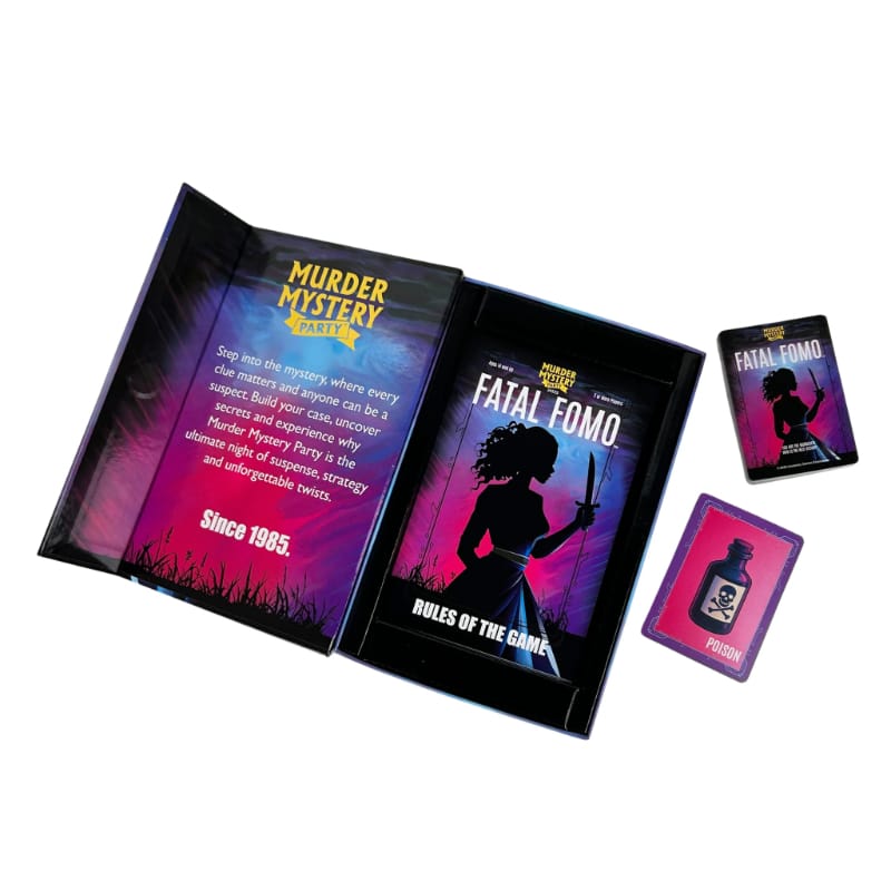 University Games Board & Card Games Murder Mystery Party - Fatal Fomo