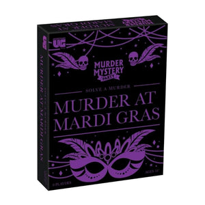 University Games Board & Card Games Murder Mystery Party - Mardi Gras