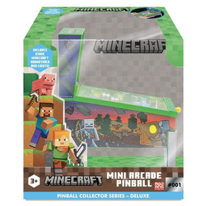 University Games Novelties Arcade Pinball Mini - Minecraft
