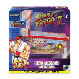University Games Novelties Arcade Pinball Mini - Street Fighter II