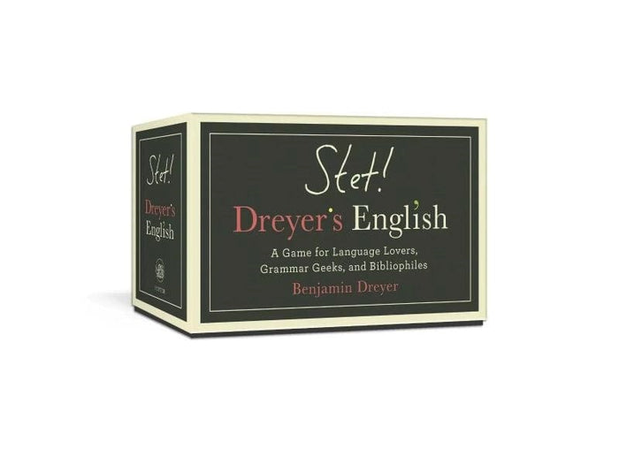 STET! Dreyer's English A Game for Language Lovers; Grammar Geeks; and Bibliophiles