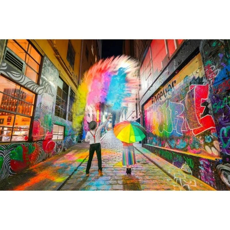 UNK Jigsaws Humans of Melbourne Jigsaw Puzzle - Forever Melbourne (1000pc)