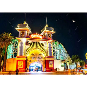 UNK Jigsaws Humans of Melbourne Jigsaw Puzzle - Luna Park (1000pc)