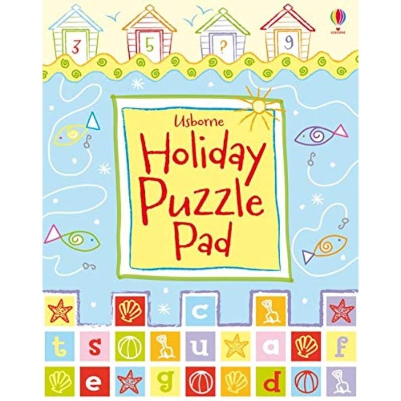 Usborne Logic Puzzles Puzzle Pad - Holiday (Usborne)