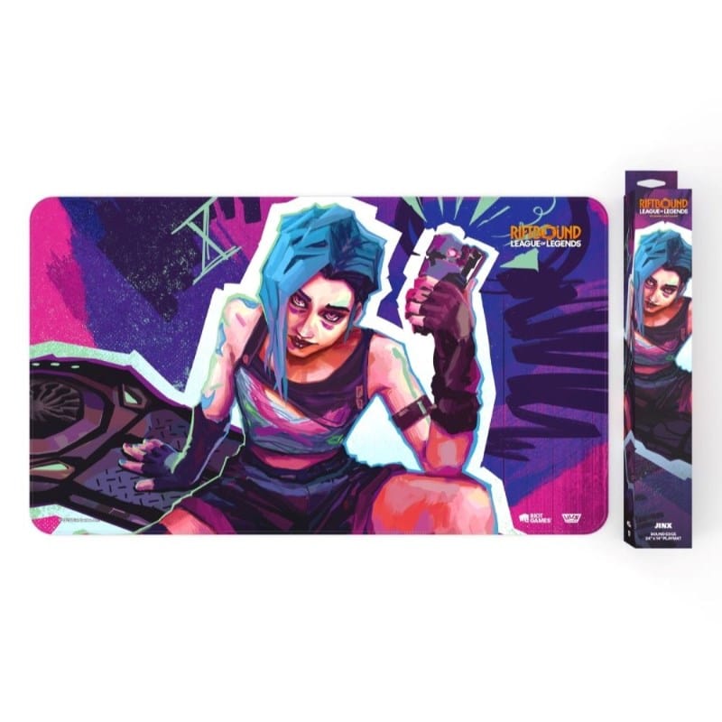 UVS Games Trading Card Games Playmat - League of Legends TCG - Riftbound - Origins - Jinx (31/10/2025 Release)