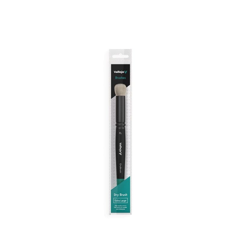 Vallejo Hobby Brush - Vallejo - Dry Brush - Natural Hair Extra-Large