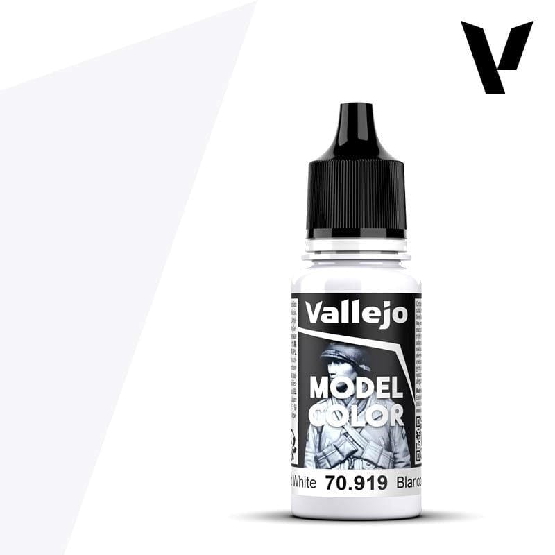 Vallejo Hobby Paint - Vallejo Model Color - #002 - Cold White V2