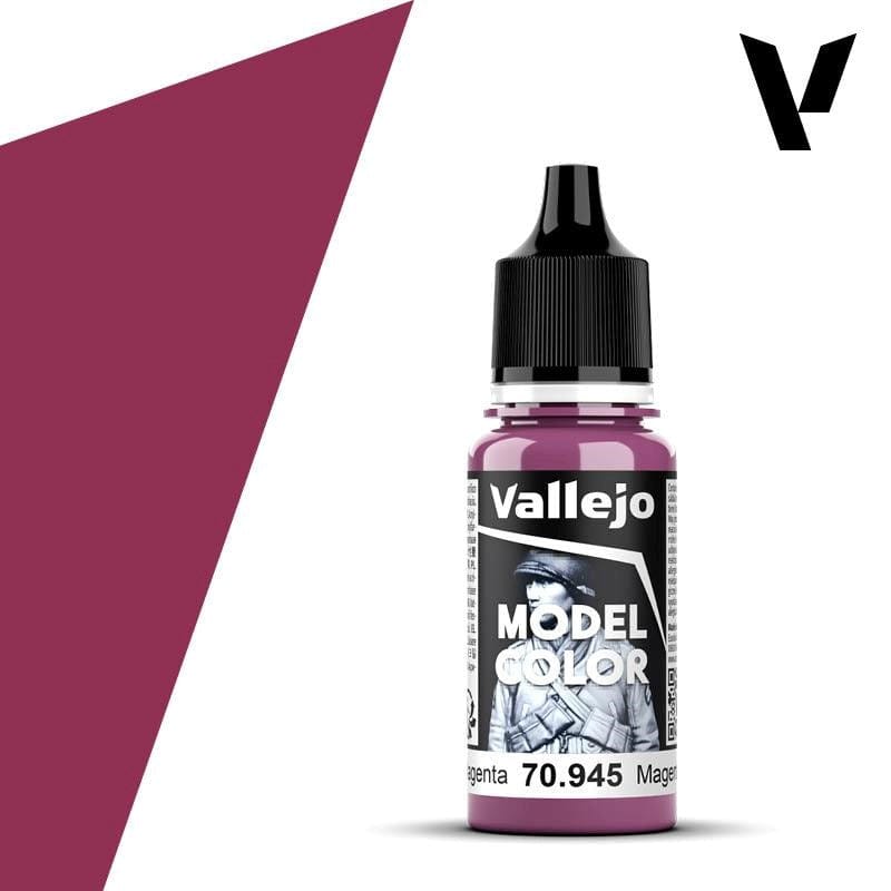 Vallejo Hobby Paint - Vallejo Model Color - #044 - Magenta V2