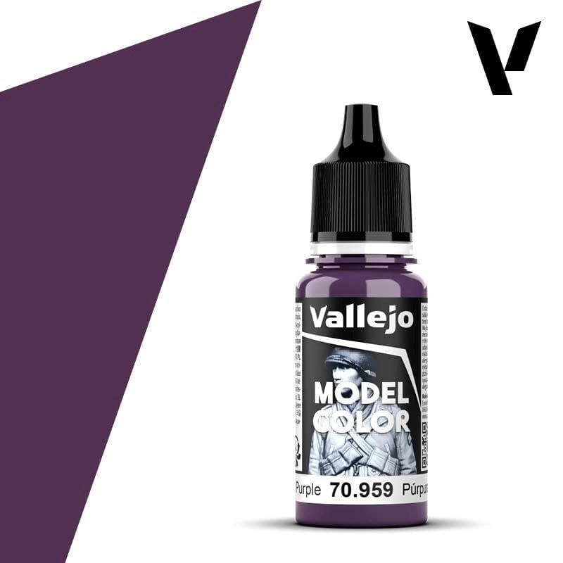 Vallejo Hobby Paint - Vallejo Model Color - #047 - Purple V2