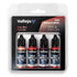 Vallejo Hobby Paint - Vallejo True Metallic Metal - 4 Colour Paint Set - Ruby Red