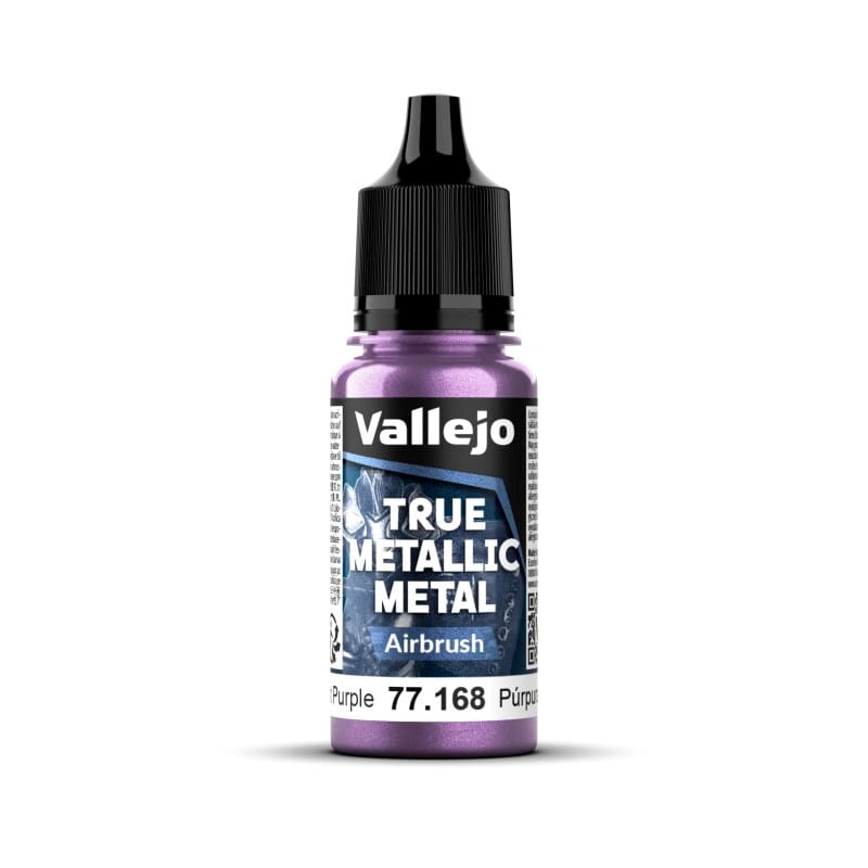 Vallejo Hobby Paint - Vallejo True Metallic Metal - Airbrush - Amethyst Purple - 18 ml
