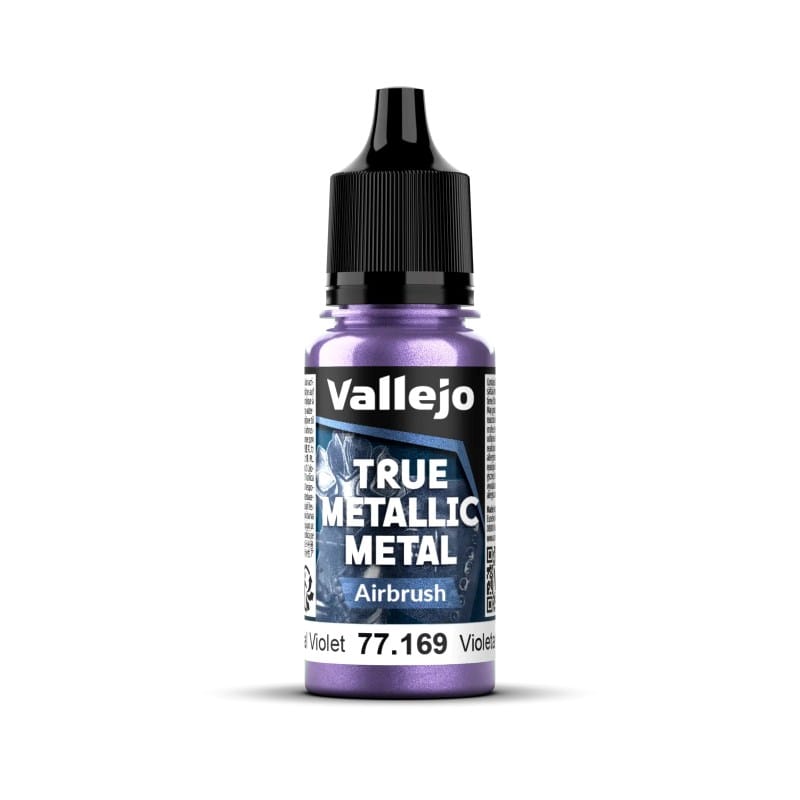 Vallejo Hobby Paint - Vallejo True Metallic Metal - Airbrush - Celestial Violet - 18 ml