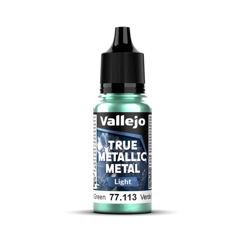 Vallejo Hobby Paint - Vallejo True Metallic Metal - Light - Beetle Green - 18 ml
