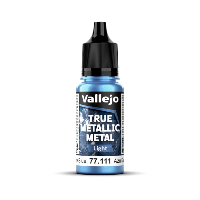 Vallejo Hobby Paint - Vallejo True Metallic Metal - Light - Sapphire Blue - 18 ml