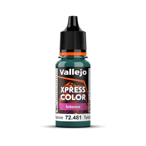 Vallejo Hobby Paint - Vallejo Xpress Color - Intense Heretic Turquoise