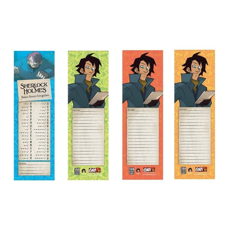 Van Ryder Games Roleplaying Games Graphic Novel Adventures - Baker Street Irregulars Bookmarks