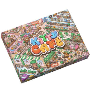 Vizzles Jigsaws Kitty Cafe (1000pc) Vizzles