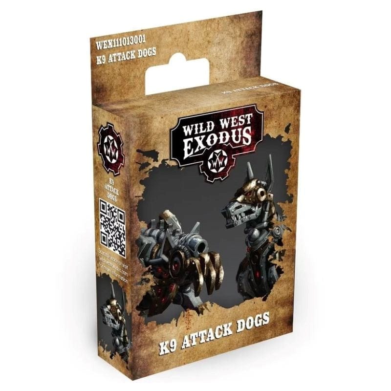 Warcradle Studios Unclassified Wild West Exodus - K9 Attack Dogs