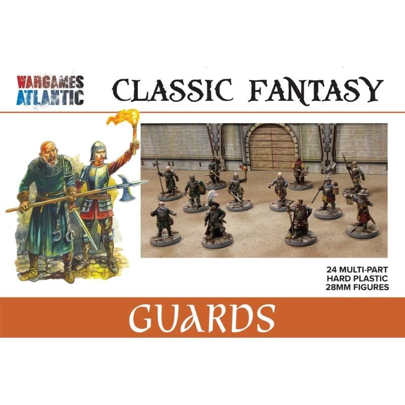 Wargames Atlantic Miniatures Wargames Atlantic - Classic Fantasy - Guards (May 2025 Release)