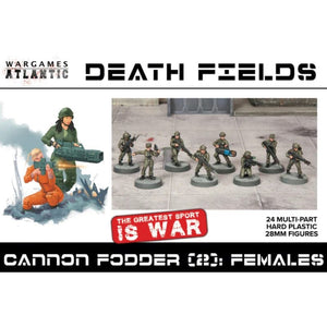 Wargames Atlantic Miniatures Wargames Atlantic - Death Fields - Cannon Fodder (2) - Females