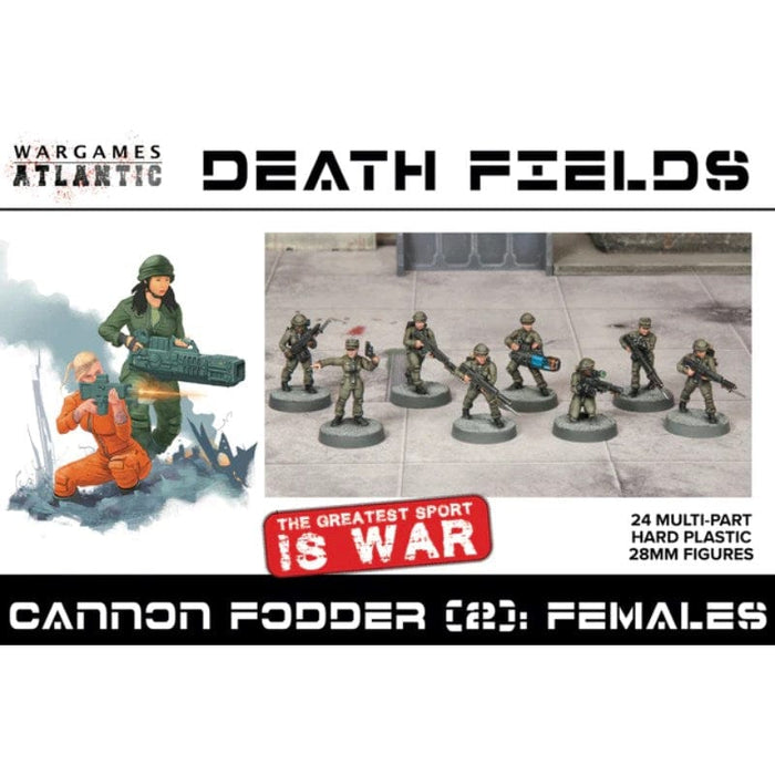 Wargames Atlantic - Death Fields - Cannon Fodder (2) - Females