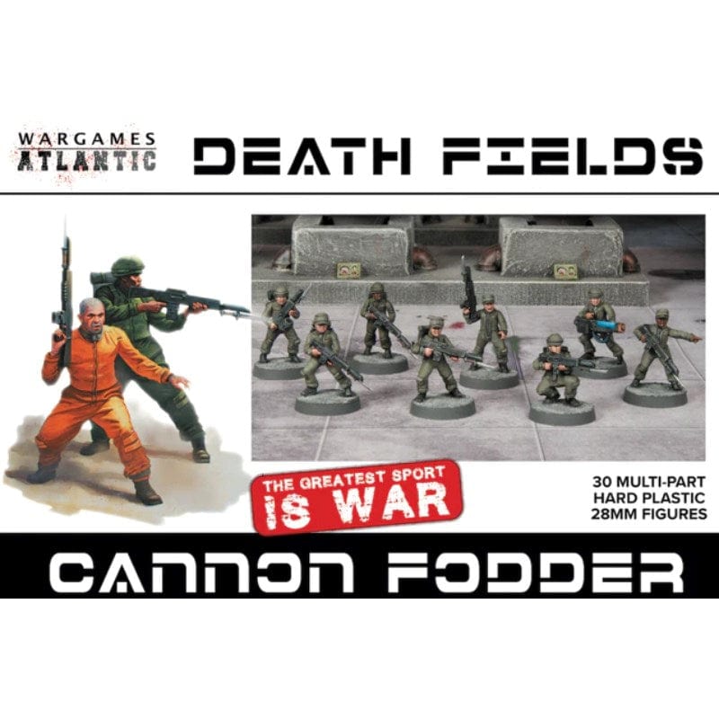 Wargames Atlantic Miniatures Wargames Atlantic - Death Fields - Cannon Fodder