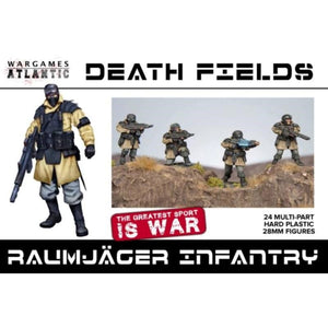 Wargames Atlantic Miniatures Wargames Atlantic - Death Fields - Raumjager Infantry (24)