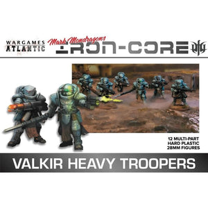 Wargames Atlantic Miniatures Wargames Atlantic - Iron Core - Valkir Heavy Troopers (12)