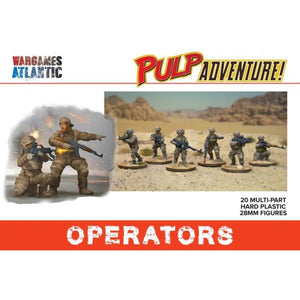 Wargames Atlantic Miniatures Wargames Atlantic - Pulp Adventure - Operators