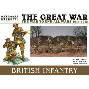 Wargames Atlantic Miniatures Wargames Atlantic - The Great War - British Infantry (1916-1918) (30)