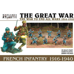 Wargames Atlantic Miniatures Wargames Atlantic - The Great War - French Infantry (1916-1940) (35)