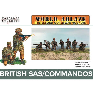 Wargames Atlantic Miniatures Wargames Atlantic - World Ablaze - British SAS/Commandos