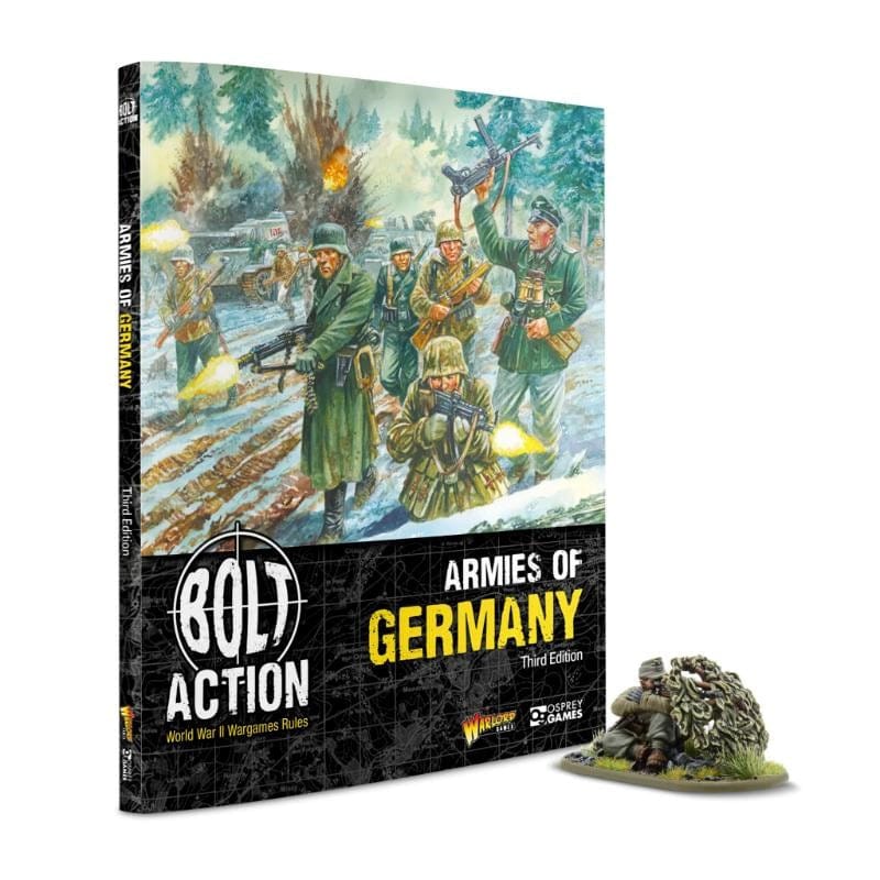 Warlord Games Miniatures Bolt Action - Armies Of Germany Third Edition (FREE Joseph Sepp Allerberger Model)