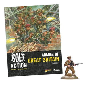 Warlord Games Miniatures Bolt Action - Armies of Great Britain Third Edition (FREE miniature 403201006 with purchase)