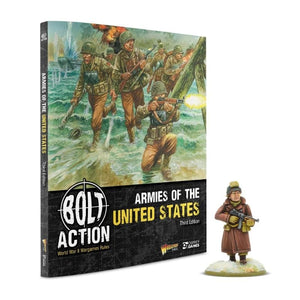 Warlord Games Miniatures Bolt Action - Armies Of The United States Third Edition (FREE Sergeant James McNiece Model)