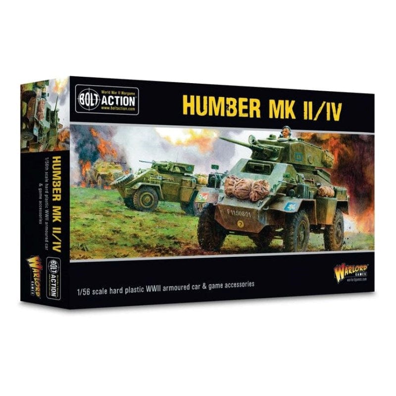 Warlord Games Miniatures Bolt Action - British - Humber Mk II/IV Armoured Car (Plastic)