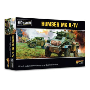 Warlord Games Miniatures Bolt Action - British - Humber Mk II/IV Armoured Car (Plastic)