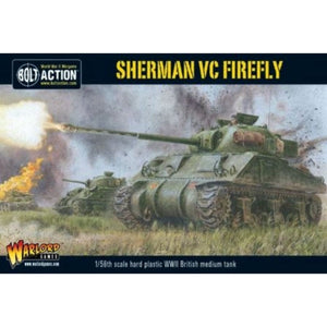 Warlord Games Miniatures Bolt Action - British - Sherman Firefly VC Tank (Plastic)