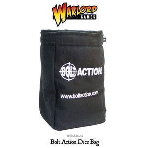Warlord Games Miniatures Bolt Action - Dice Bag - Bolt Action Logo
