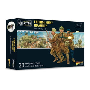 Warlord Games Miniatures Bolt Action - French Army Infantry (Plastic)