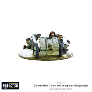 Warlord Games Miniatures Bolt Action - German - Afrika Korps - 75mm LeIG 18 Light Artillery